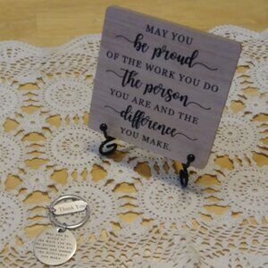 Gift idea for employee, volunteer, co-worker, thank you